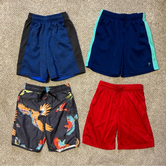 Boys size small 6/7 athletic tops shorts swim old navy cat & jack - Picture 4 of 5